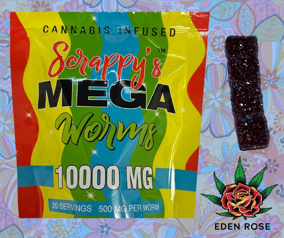 10,000mg Scrappy Mega Worms