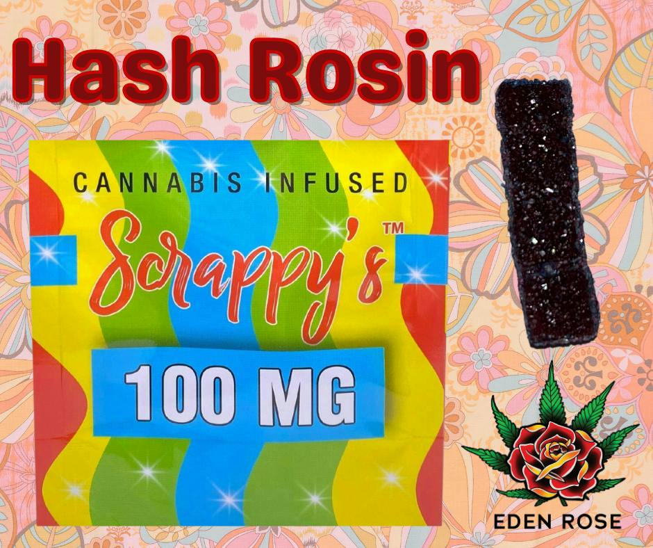 100MG Scrappy's (Hash Rosin)