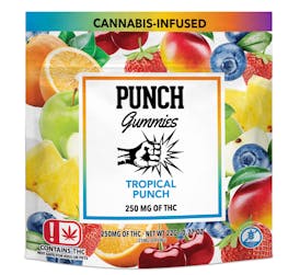 Tropical Punch Gummies 250MG (OK)