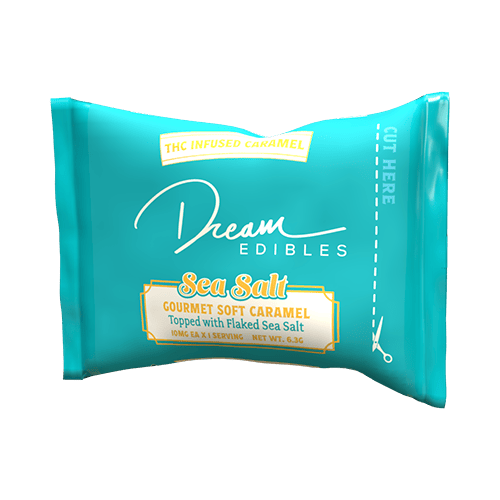 Dream Edibles - Sea Salt Gourmet Soft Caramel 10mg Single Unit