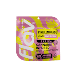  Pink Lemonade -Sativa- Live Resin Cannabis Infused Sour (Gummy) Belts - 100mg  Ten Pieces VEGAN |   Flav  -z4