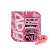 Mega Dose Strawberry Belts - 100mg Live Resin Gummy