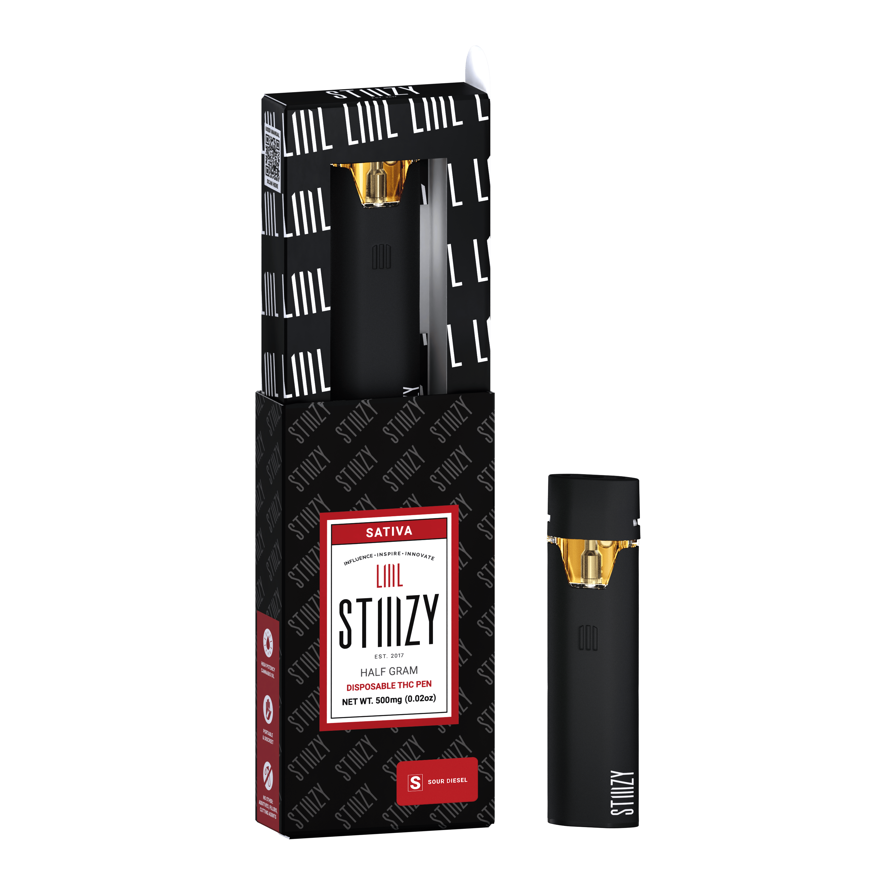STIIIZY SOUR DIESEL - LIIIL STIIIZY - IL — Disposables