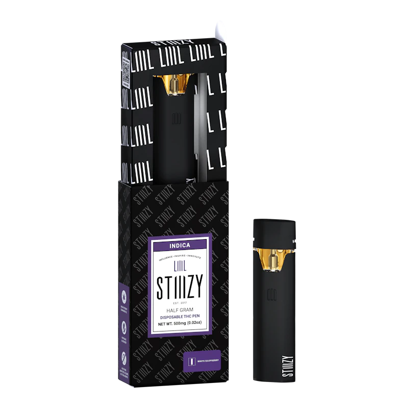 STIIIZY Vape - WHITE RASPBERRY .5G LIIIL, Disposables