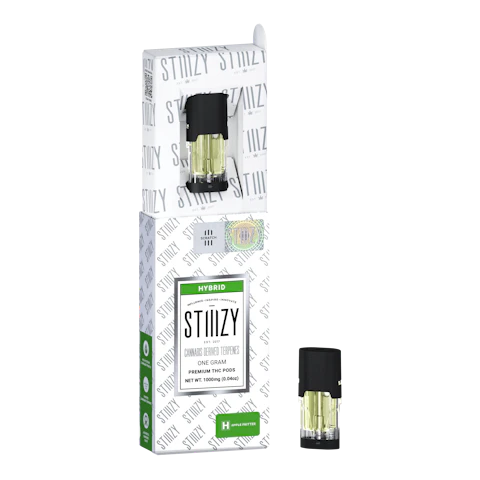 STIIIZY APPLE FRITTER - CANNABIS DERIVED TERPENES POD 1G - IL, Cartridges