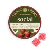 Social | Strawberry Gummies | 10pk
