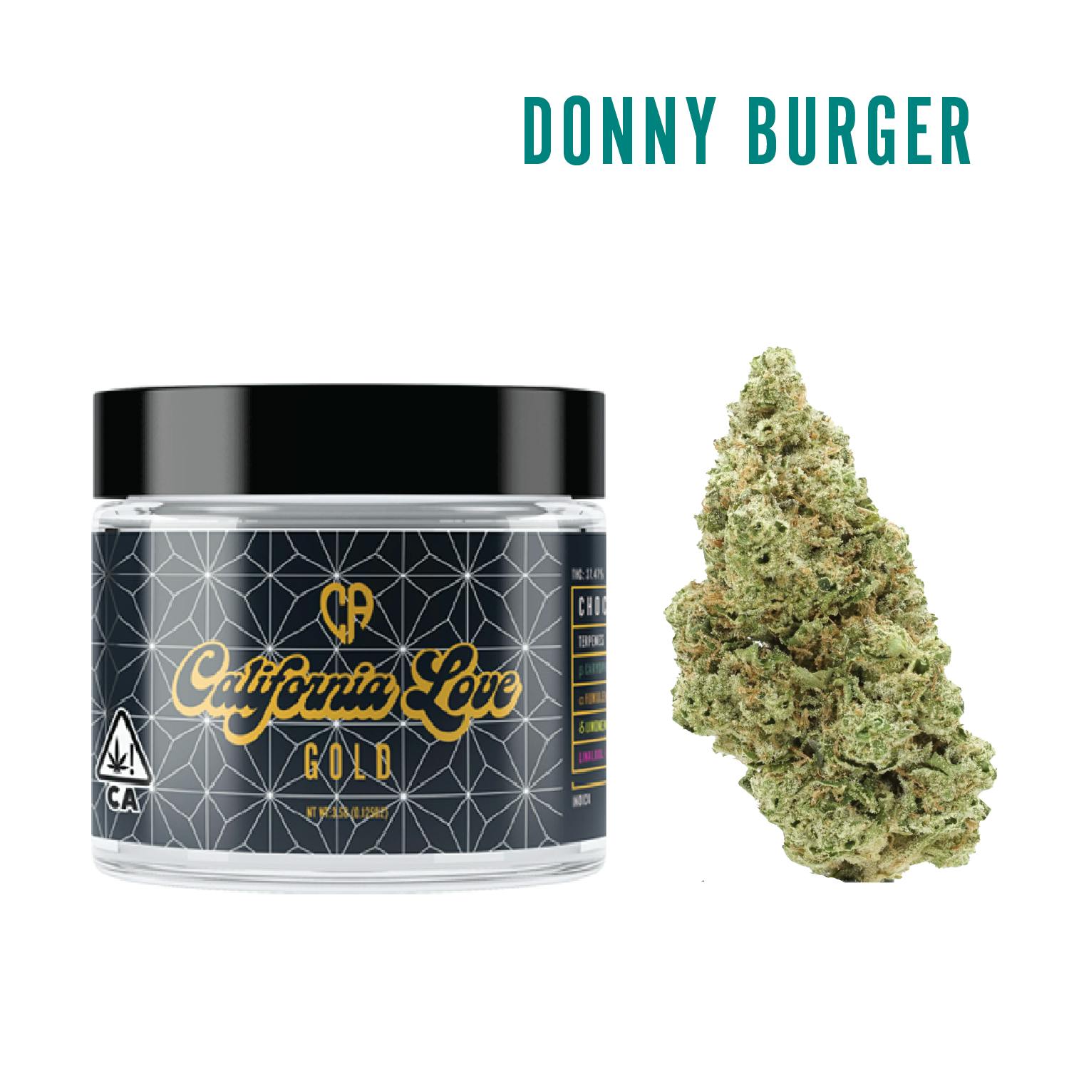 California Love Gold | Donny Burger | 3.5g | Weedmaps