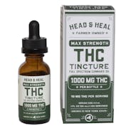 Head & Heal | Max Strength Tincture | 1000mg THC
