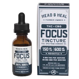 Focus Tincture THC:CBG 150mg:600mg