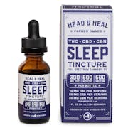 Head & Heal | Sleep Tincture THC:CBD:CBN 300mg:600mg:600mg