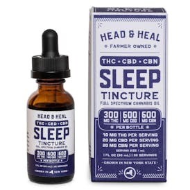 Sleep Tincture THC:CBD:CBN 300mg:600mg:600mg