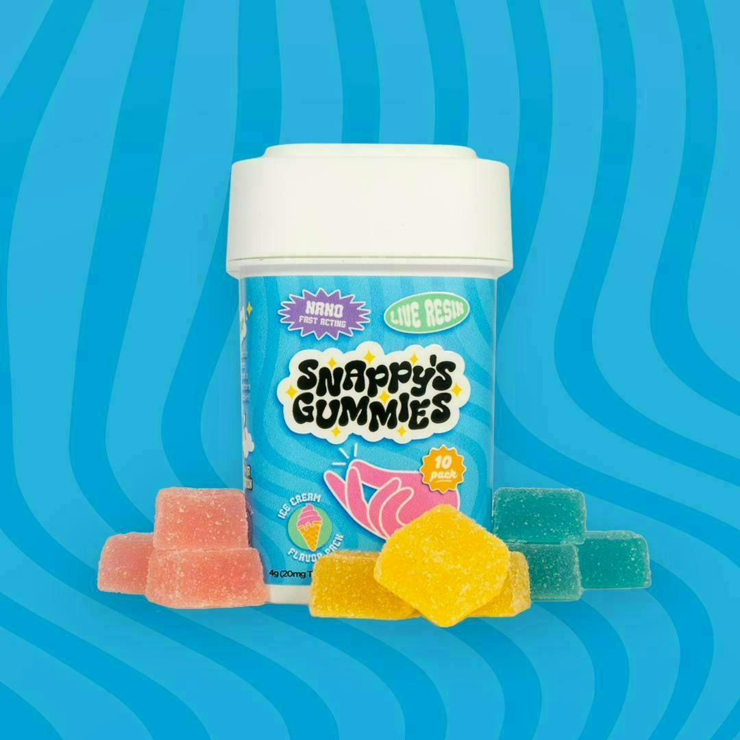 Tribe | Snappy's | Indica Gummies | 200mg | 10ct | 20mg/ea