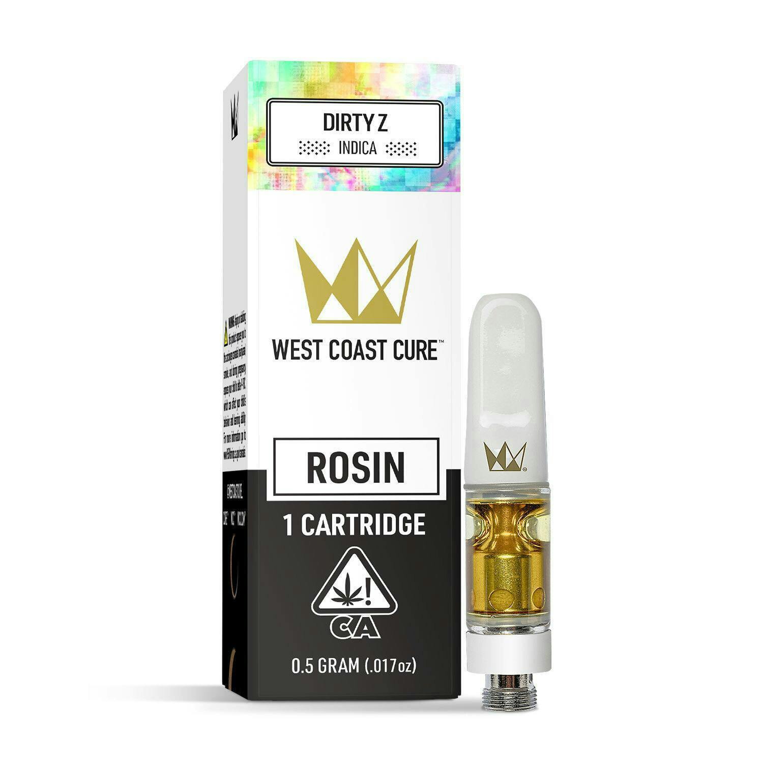 Dirty Z Rosin Cartridge - 0.5g - West Coast Cure