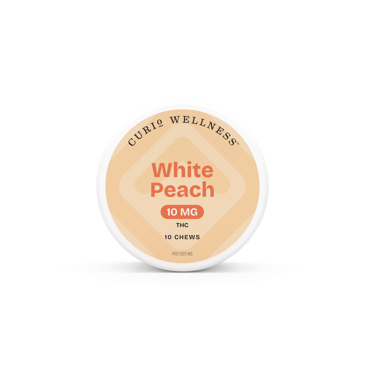 White Peach Chews [10mg] by Curio Wellness™