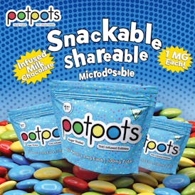 Potpots - Milk Chocolate 100ct.