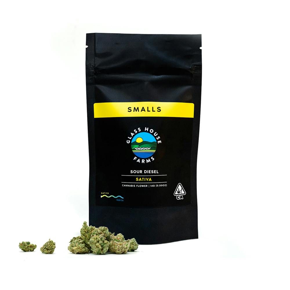 Glass House Farms Sour Diesel [14g Smalls] Weedmaps