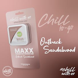 75mg THC : 75mg CBD | MAXX TO-GO Outback Sandalwood Body Rub | MED