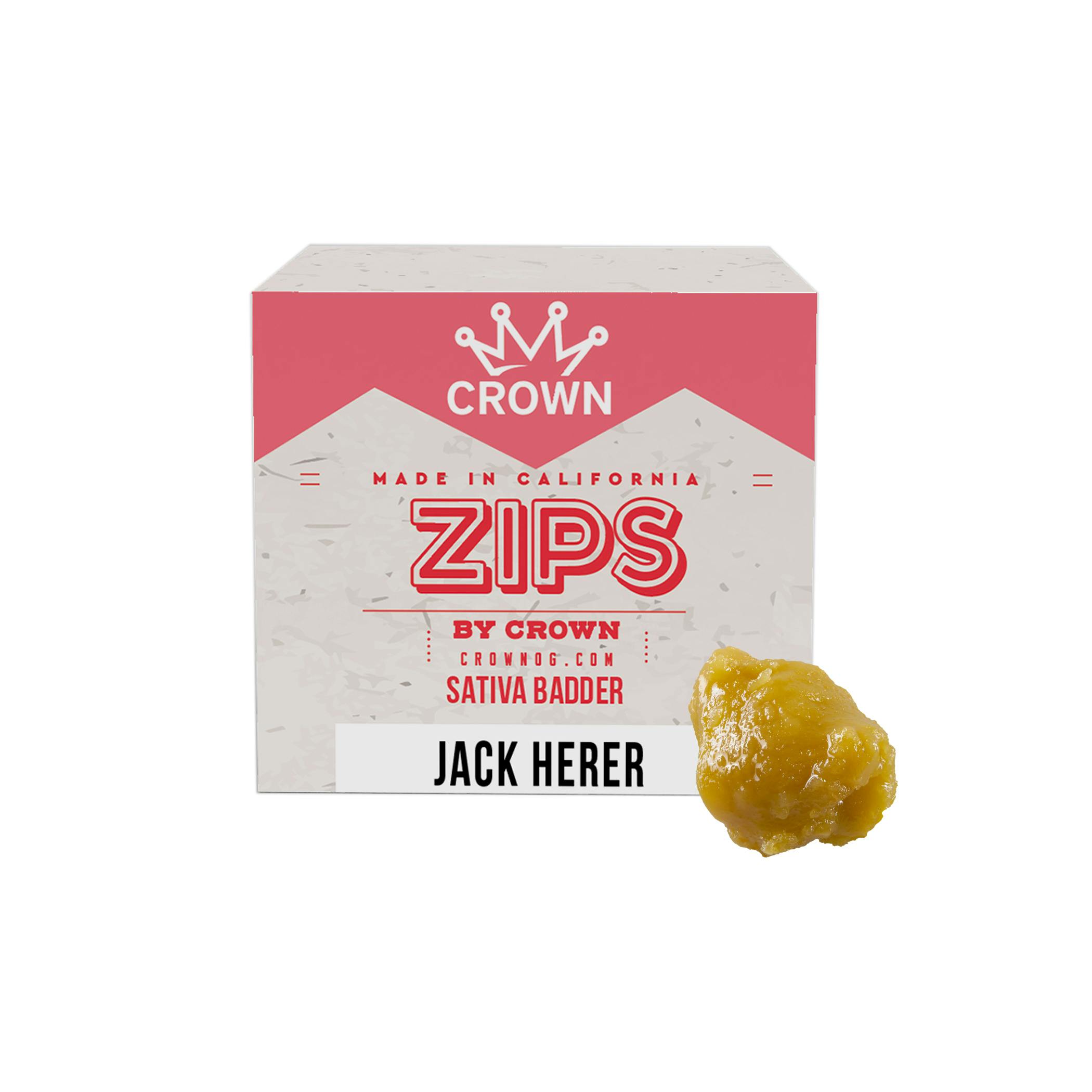 Crown Zips by Crown Jack Herer Badder Weedmaps