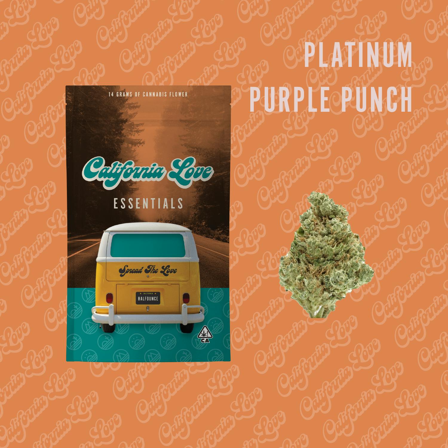 California Love Platinum Purple Punch 14g Essentials Weedmaps