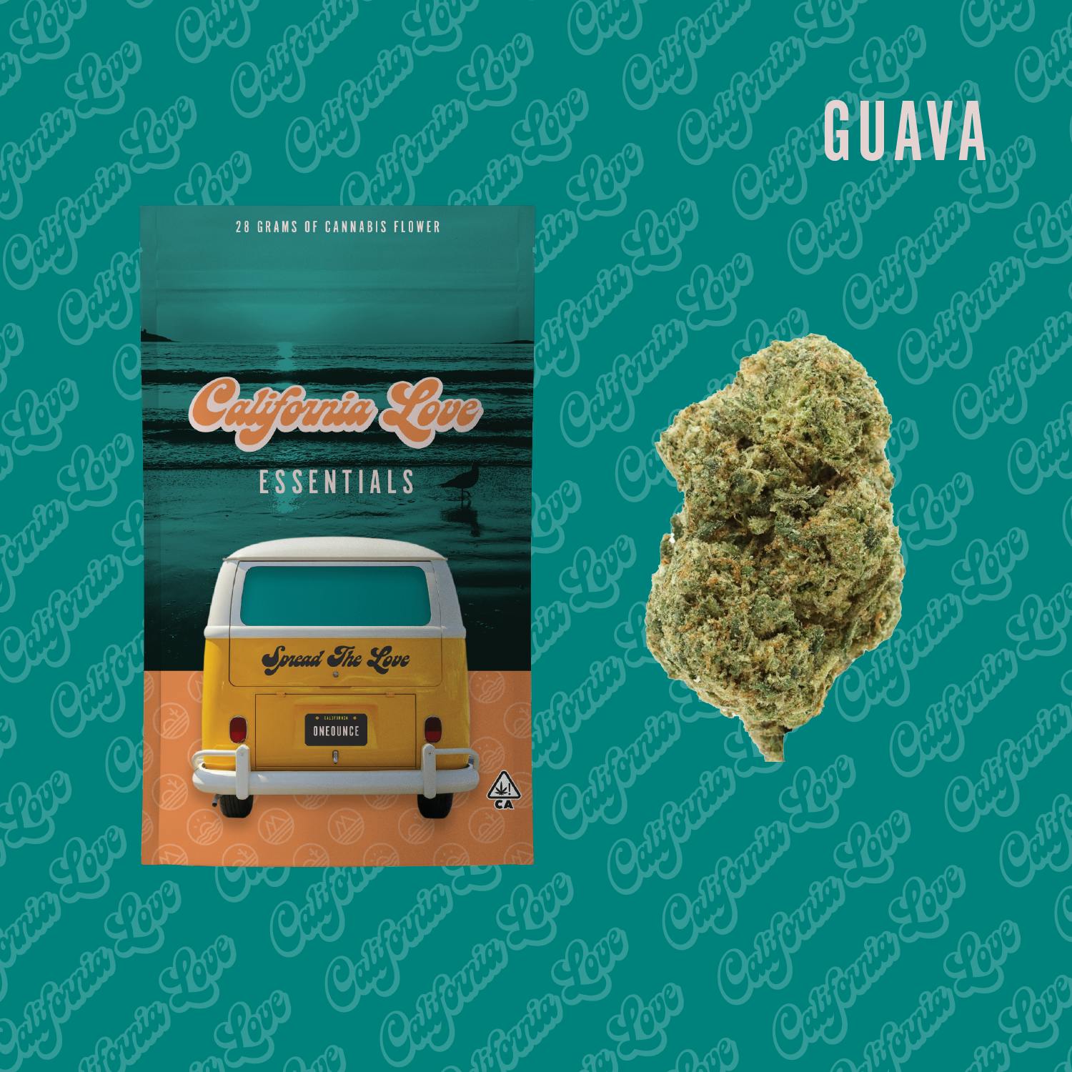 California Love Guava 28g Essentials Weedmaps