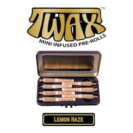 The Clear TWAX Mini Infused Pre-rolls 3.5g [7 Pack] | Lemon Haze