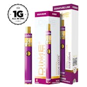 Dime Industries | Sour Grape 1000mg All in One Device