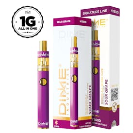 Sour Grape 1000mg All in One Device