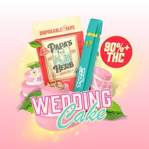 PAPA'S HERB - Papa's Herb | Wedding Cake | All-In-One Rechargeable vape | 1g