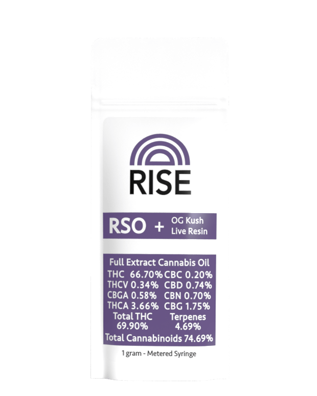 RISE RSO+ Blueberry Punch - RISE
