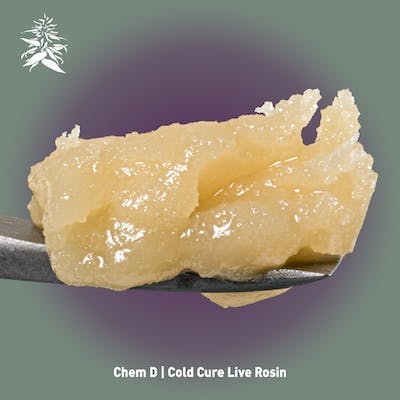 Chem D Cold Cure Live Hash Rosin - Hazy Hill Farm