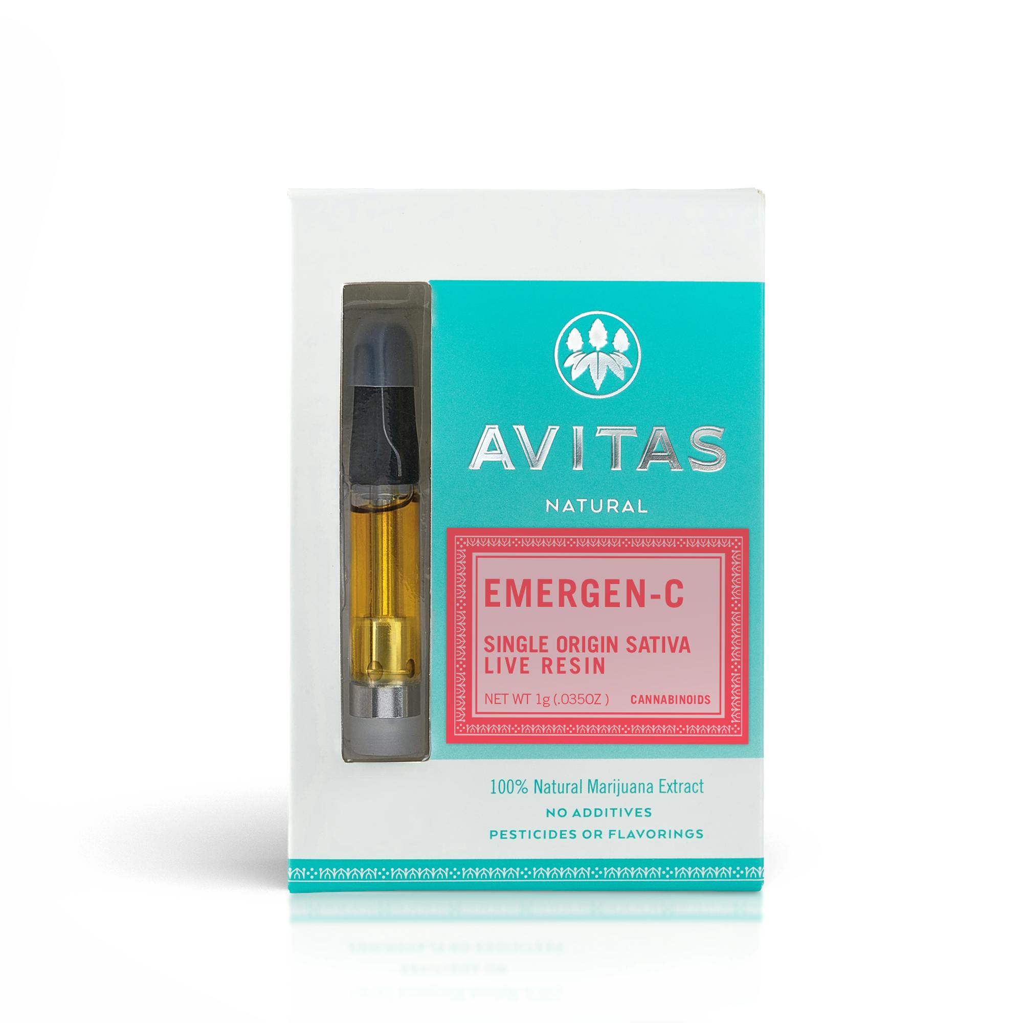Emergen-C Live Resin Cartridge 1g by Avitas