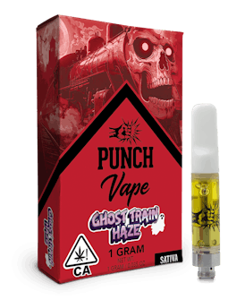 Punch Extracts: Distillate Vape Cart - Ghost Train Haze (1g)