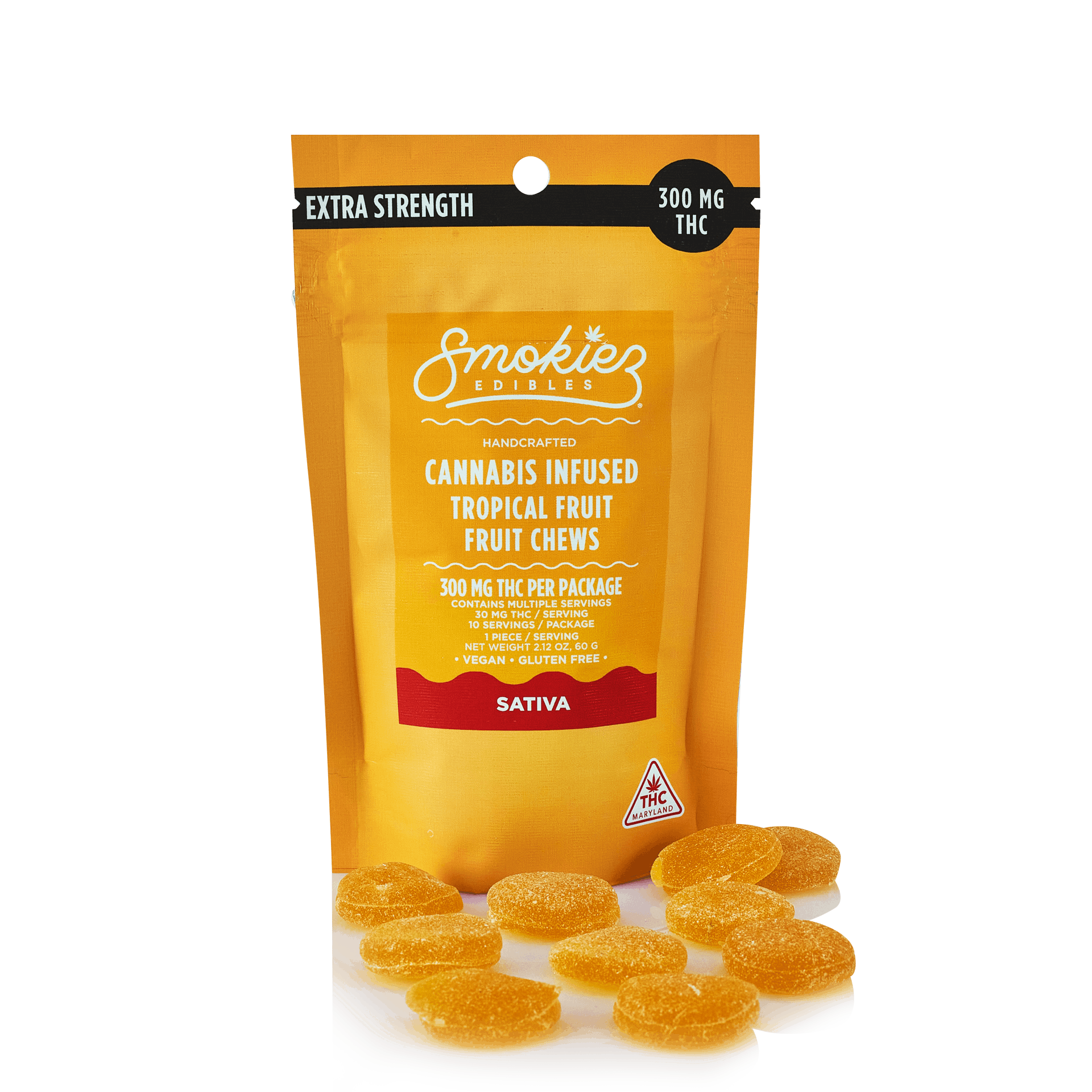 Smokiez Sweet Tropical Fruit [30mg] Curio Wellness™