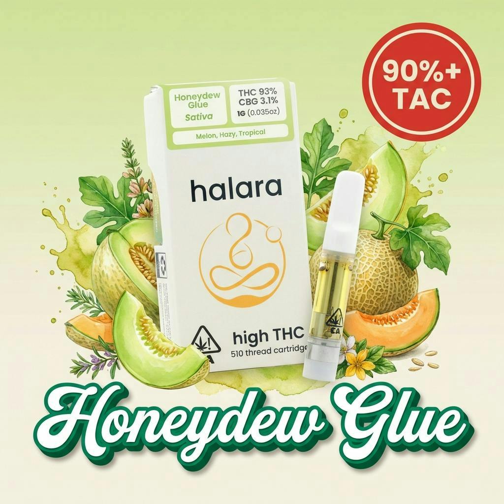 Honeydew Glue High Thc Cartridge