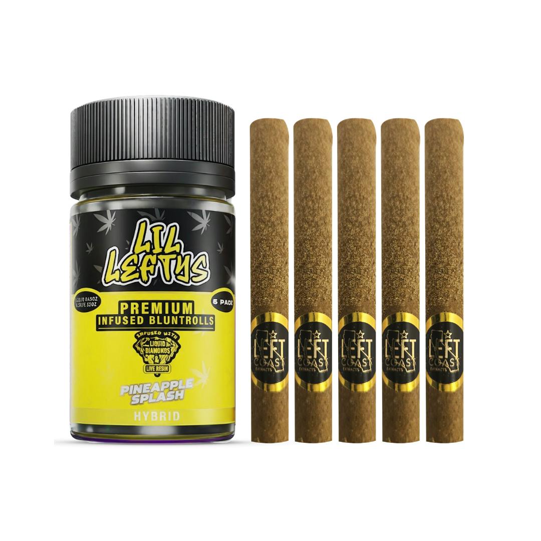 Lil Lefty's - MINI BLUNTS - Pineapple Splash