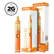 DIME Peach Kush 2G All in One Device