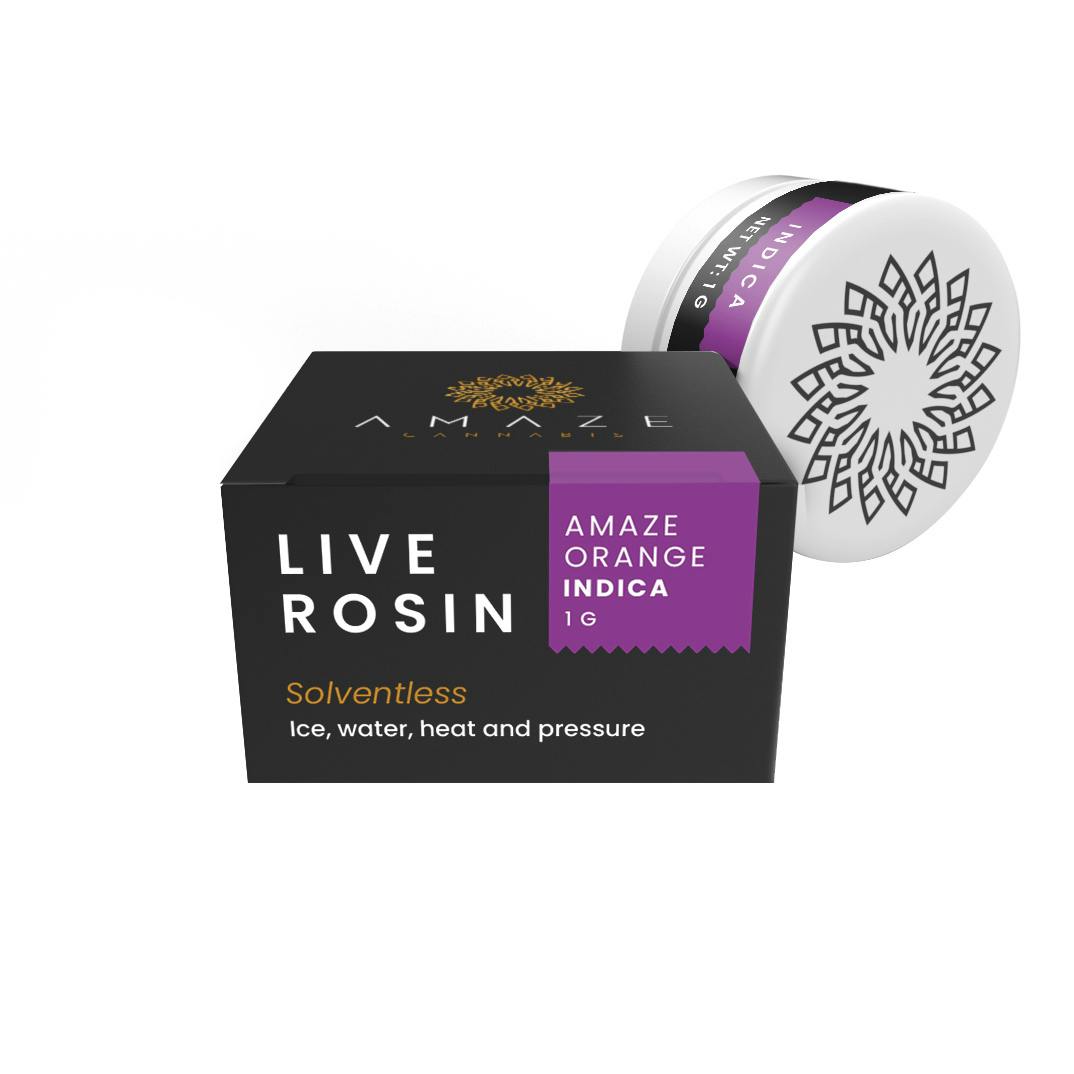 Amaze Orange Live Rosin