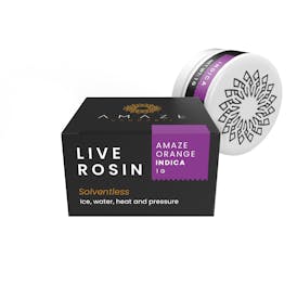 Amaze Orange Live Rosin