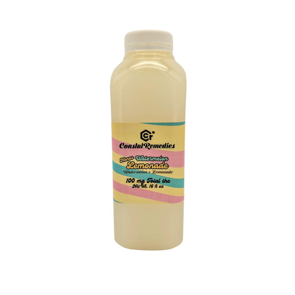 100mg Watermelon Lemonade Nano Drink | Coastal Remedies at Lake Smoke Farm