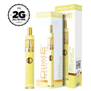 Dime Industries - Dime 2000MG DISPOSABLE Banana Punch (Hybrid)