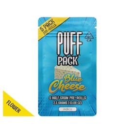 Blue Cheese - Indica - 5 pack pre-rolls - 2.5 gram