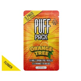 Orange Tree - sativa - 5 pack pre-rolls - 2.5 gram