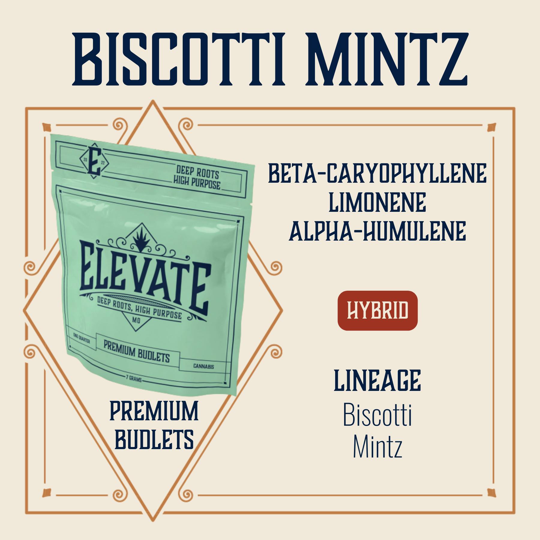 Biscotti Mintz - 7g Budlets - Elevate Missouri