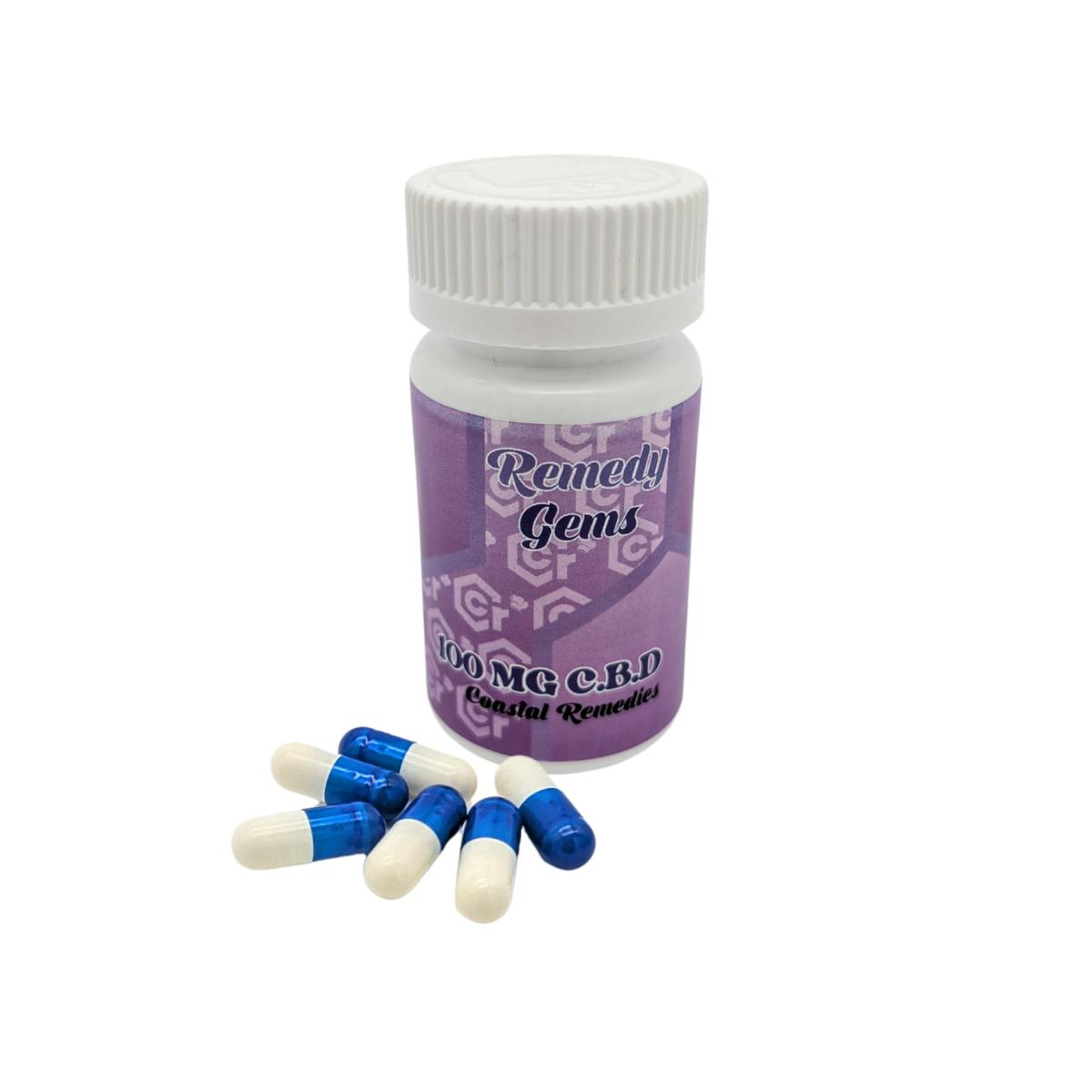 Remedy Gems CBD - 100mg at Lake Smoke Farm