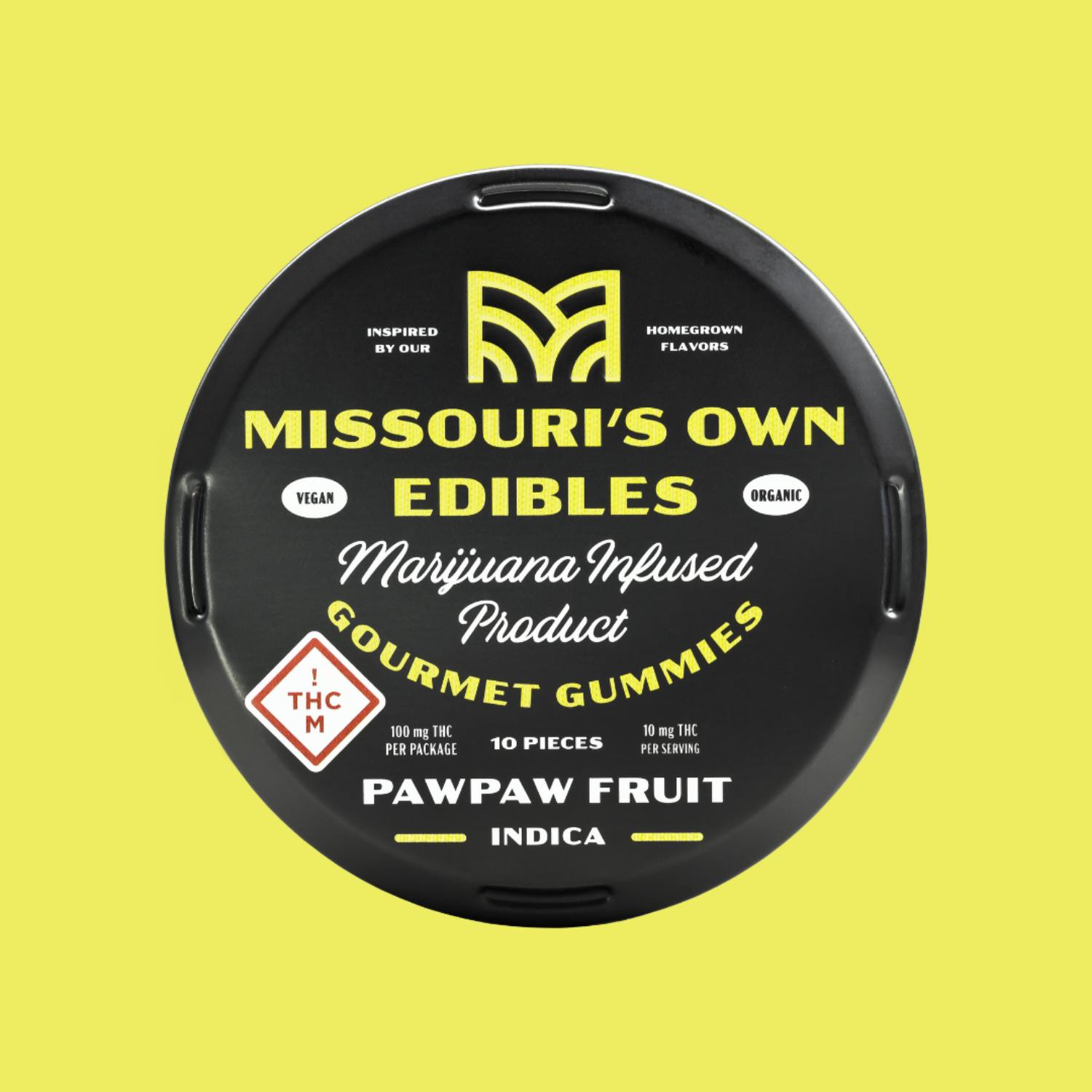 Missouri's Own | 2:3:4 THC:CBN:CBD Pawpaw Gummies | 100mg | 10ct | 10mg/ea by Vivid