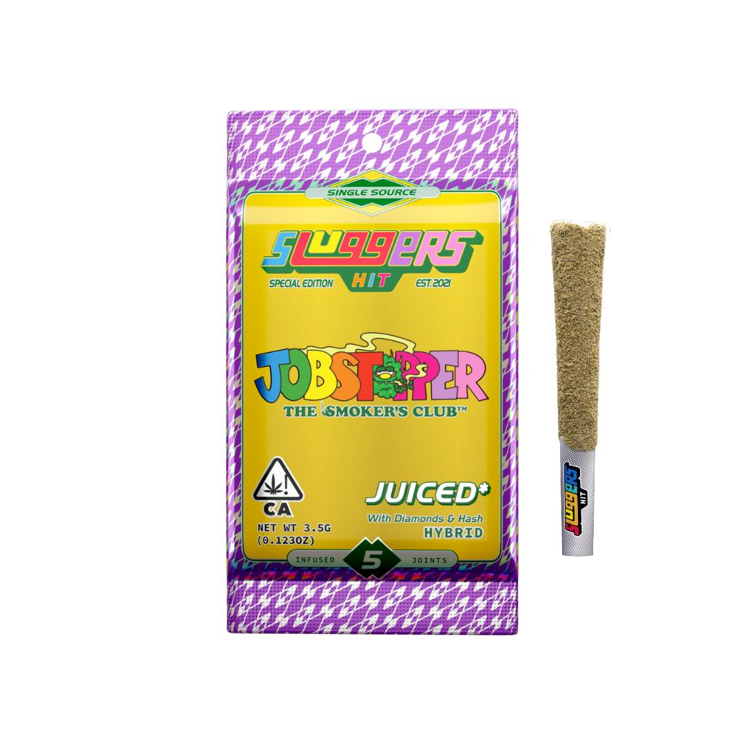 Sluggers x Smoker #39 s Club Jobstopper Infused 3 5g 5pk Sluggers Hit