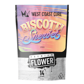 Biscotti Sherbet - 14G Premium Flower