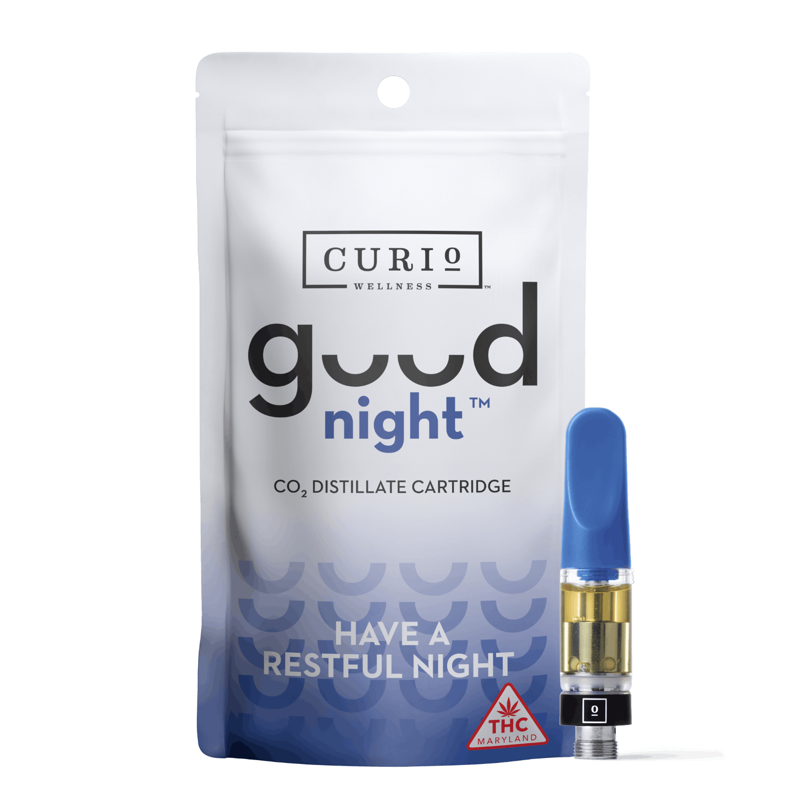 Good Night Vape Cartridge [0 5g] Curio Wellness™