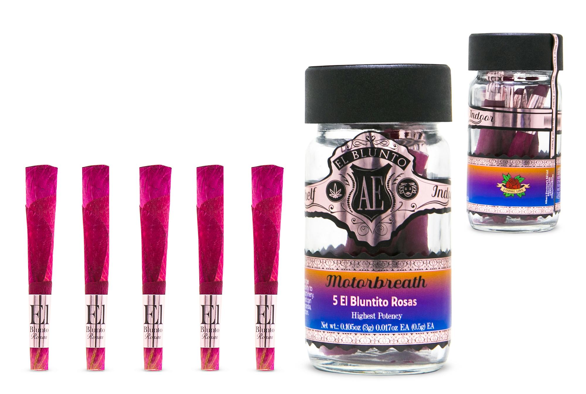 El Bluntito 5Pack Rosas Motorbreath 5 x 0.5G [Mini Rose Joints
