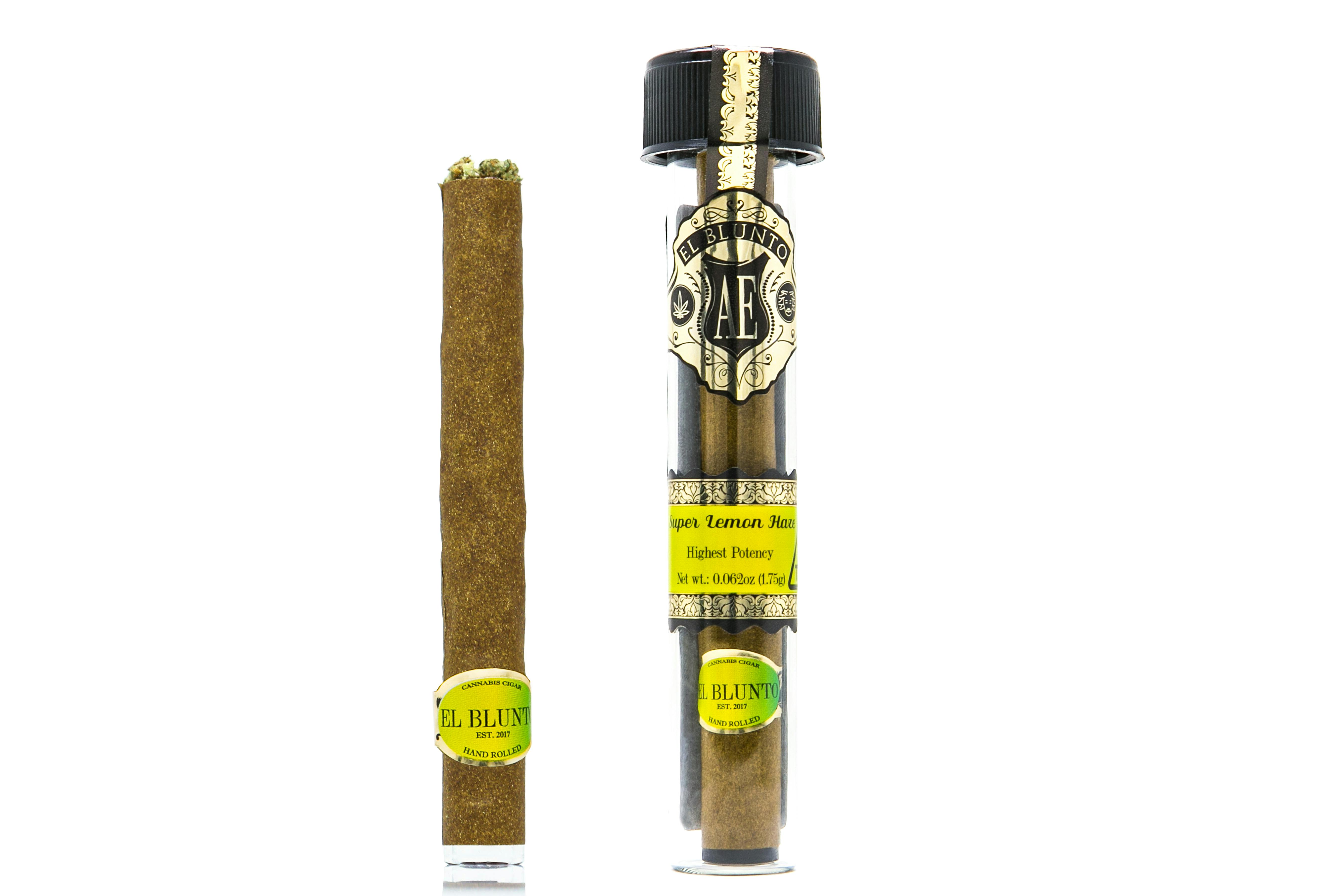 El Blunto Super Lemon Haze 1.75G Cannabis Cigar [Blunt] El Blunto